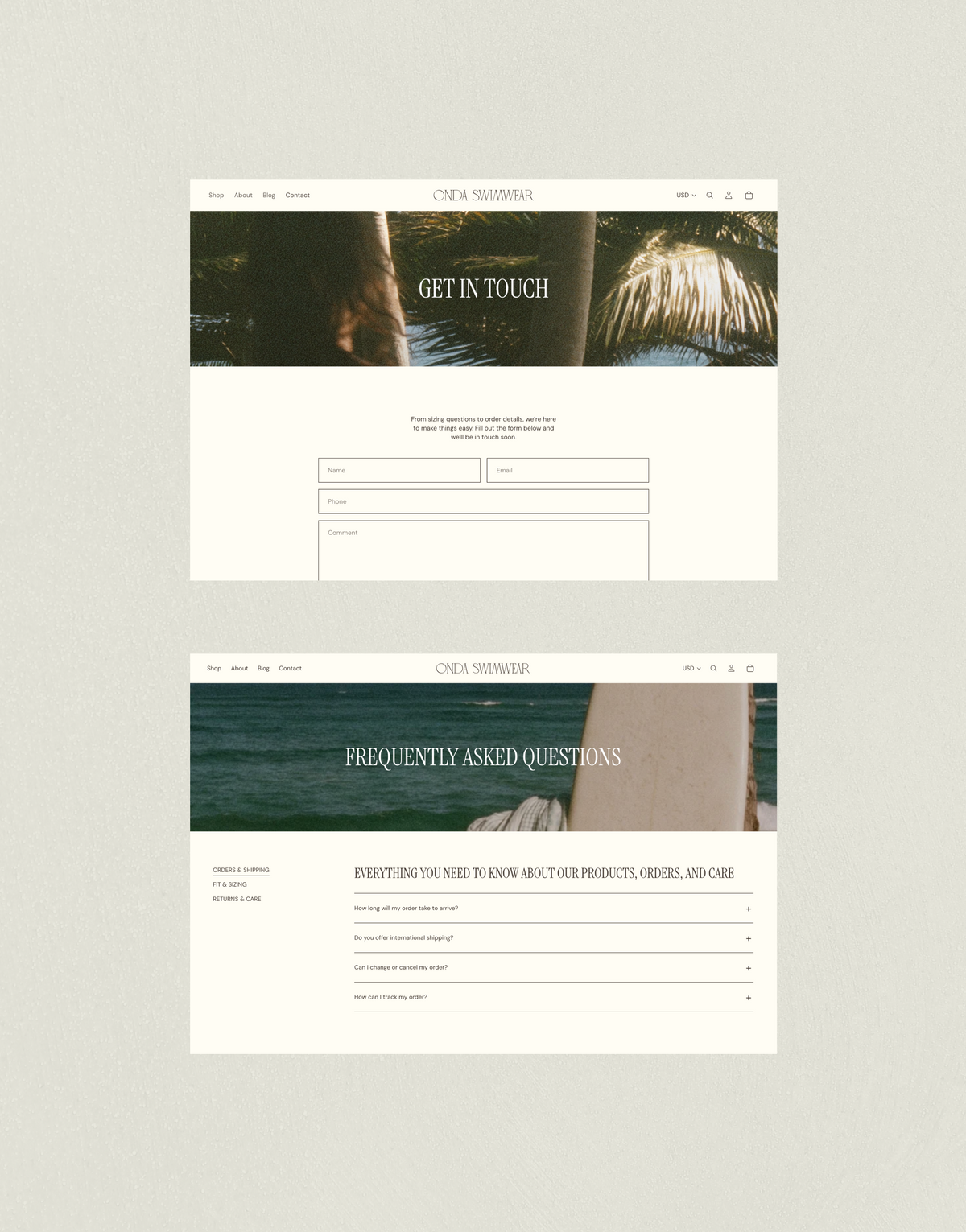 Shopify Theme | Onda